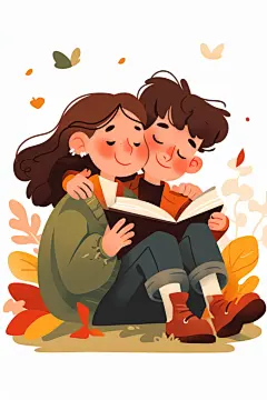 阅读分享绘画背景