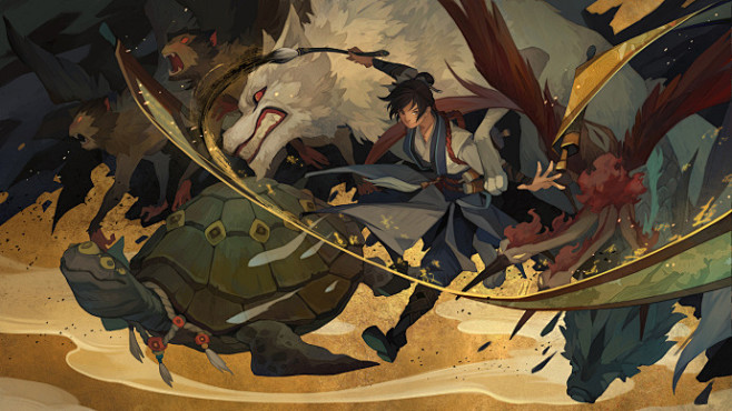 国人画师Aric Athesis  AS...
