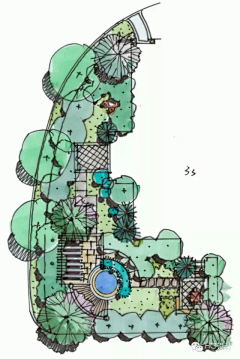 熬超采集到庭院