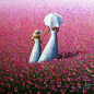 【捷克艺术家 Dima Dmitriev 温馨的插画作品欣赏】