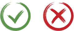 错与对 打钩png 打叉png