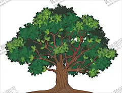 大树 【酷图网】卡通,植物,仙人掌,素材,花草,表情,设计