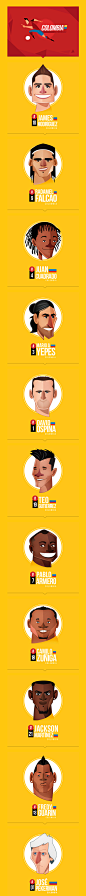 MI SELECCIÓN COLOMBIA on Behance#世界杯