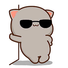 蜜桃猫动态表情包原图_共100张 - 哔哩哔哩