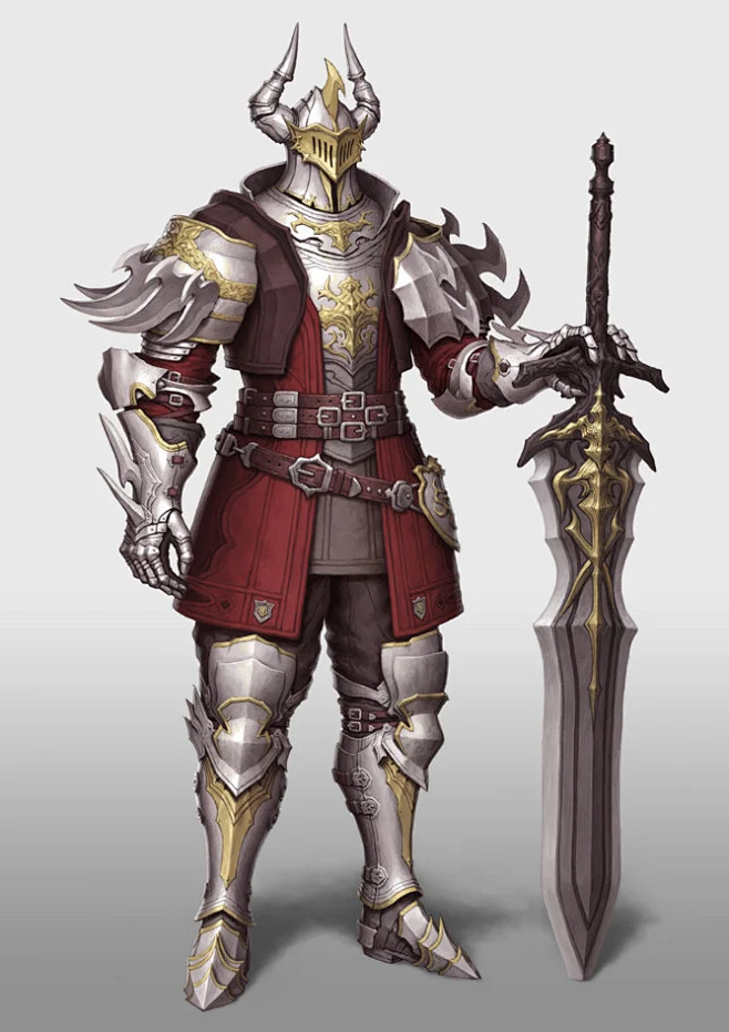 Knight, Sun Min Kim : Knight by Sun Min Kim on ArtStation.-花瓣网