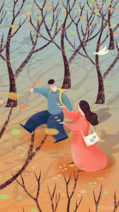 LUO枫风采集到插画海报 H5