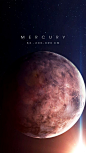 Mercury – Distance from Earth | Mercúrio – Distância da Terra | #space #espaç…