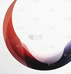 未来高科技玻璃波抽象背景。色彩曲线具有光泽效果