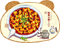成都美食，你都吃过哪些？ - 举人 - 原创作品 - 视觉中国(shijueME)
麻婆豆腐 手绘美食 壁纸 插画 唯美 水彩 涂鸦王国