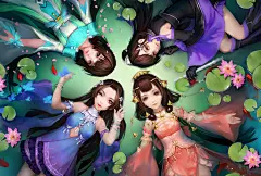 剑侠情缘网络版叁 同人图 插画 壁纸 | 萝莉控 | 半次元-第一中文COS绘画小说社区