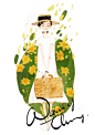 【插画师Nancy Zhang张小溪的插画作品】