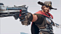 Overwatch 2  - McCree, Airborn Studios : Hey, dear ArtStationeers! Your eyes are not deceiving you: this is the new McCree you'll see in Overwatch 2, and it's been an absolute honor for us that we got to do 3D work on his base version. And yes, we can her