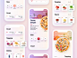 Pizza App UI design by UXToken0x | Dribbble | Dribbble