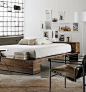 Fancy - Wooden Platform Bed