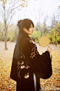 独爱夜光杯#汉服##汉服摄影# @清辉阁步光  ​​​​