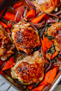 Thai Roasted Chicken Thighs