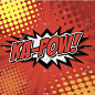 Ka-Pow !漫画演讲泡泡，卡通