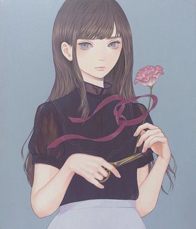 花与女孩