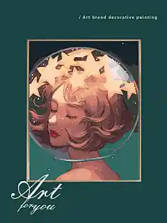 |墨河| diy数字油画动漫人物装饰填色手工手绘画画填充涂色油彩画-tmall.com天猫