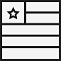 利比里亚方旗图标_88ICON https://88icon.com 利比里亚 方旗