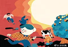 再发一波儿童插画
给《好儿童》杂志画的一些故事配图~
@微博美学 @插画精选 
#画里的故事# #焕新吧生活# ​​​​