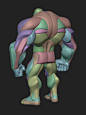 Stylized Hero Anatomy Blockout v2