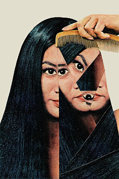 com采集蒋撑撑采集到达达主义超现实艺术家 eugenia loli的魔幻拼贴画