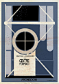 Federico Babina－电影海报风格的建筑插画作品 - 视觉中国设计师社区