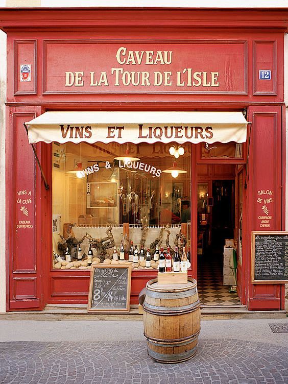 萄酒专卖店sorgue莱尔的法国普罗旺斯