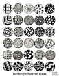 54 Zentangle pattern ideas for beginners, plus inspiration for taking your Zentangles to the next level.#zentangle #zentangles #patterns #doodling #drawingideas