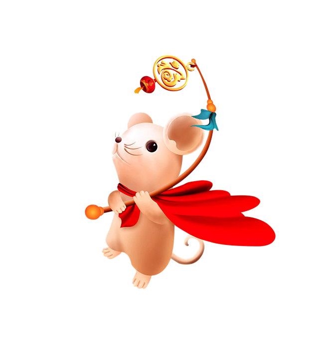 鼠年鼠卡通