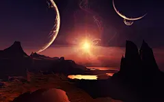 类地球行星高清壁纸