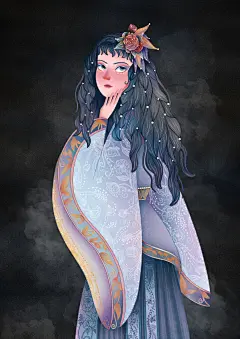 最近的人物插画、绘本