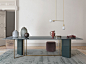 桌子 PLINTO | 桌子 by Meridiani