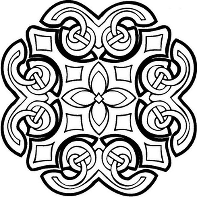 凯尔特结 (celtic knot) 是源自苏格兰凯尔特人创造使用的一种线性连