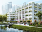 绿洲平台：新加坡社区中心和综合医院大楼,由Serie Architects 提供