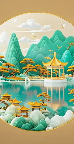 20240709手机壁纸玉雕西湖27