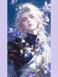动漫男生手机壁纸 | 诸葛亮武陵仙君同人