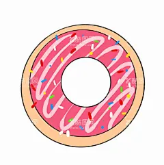 甜甜圈插画   - 源文件下载【酷图网】卡通甜甜圈,手绘甜甜圈,甜甜圈插画,彩色甜甜圈,美食,矢量美食,卡通美食,手绘美食,美食插画,饮食,甜点,甜品,点心,糕点,烘焙,美味食物,矢量食物,卡通食物,手绘食物,食物插画