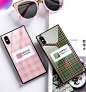 苹果x手机壳网红玻璃硅胶全包iphone8x保护套苹果10创意女款-tmall.com天猫