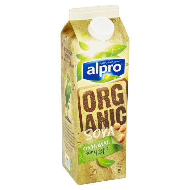 Alpro新鲜有机豆奶替代品