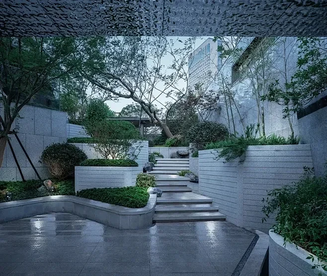 高差处理篇——台阶结合种植池 - 小红书