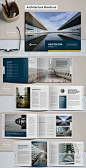 建筑宣传册模板#architecture #brochure#template#indesign -大作