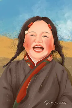 头像手绘练习