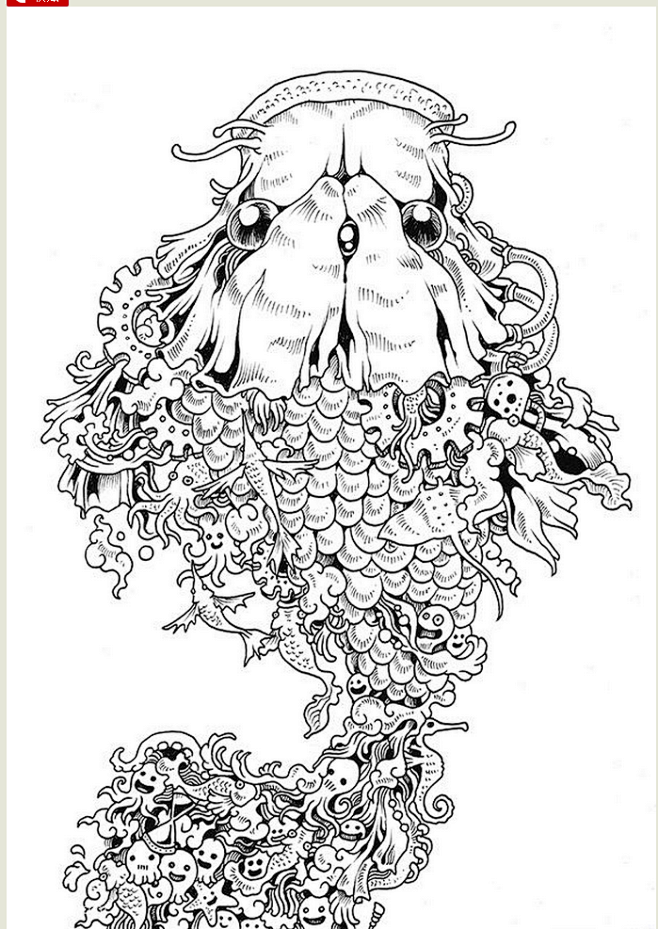 Kerby Rosanes 手绘涂鸦插画...