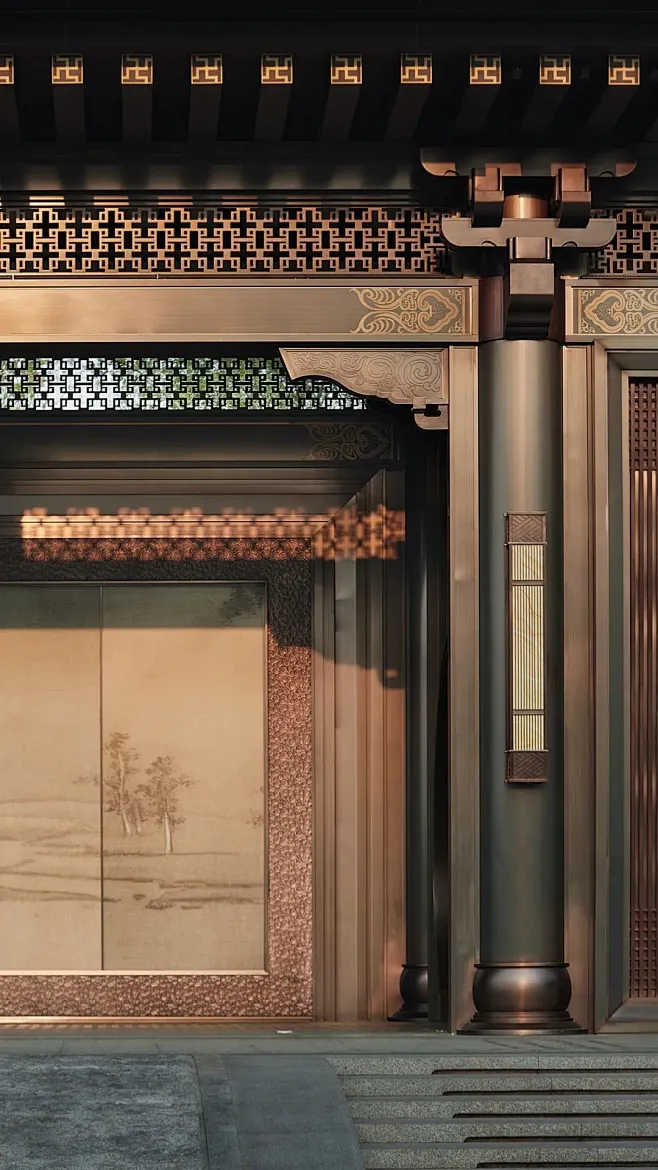 建发 · 南宁央玺售楼处 | 创时空设计-建e室内设计网-设计案例-花瓣网