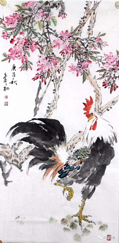 画画即自由采集到蒲青松（浅）