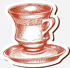 手绘水杯高清素材 png素材 手绘 杯子 盘子 免抠png 设计图片 免费下载