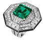 Emerald and many Diamonds