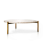 TRAVERTINE COFFEE TABLE -Ten10: 